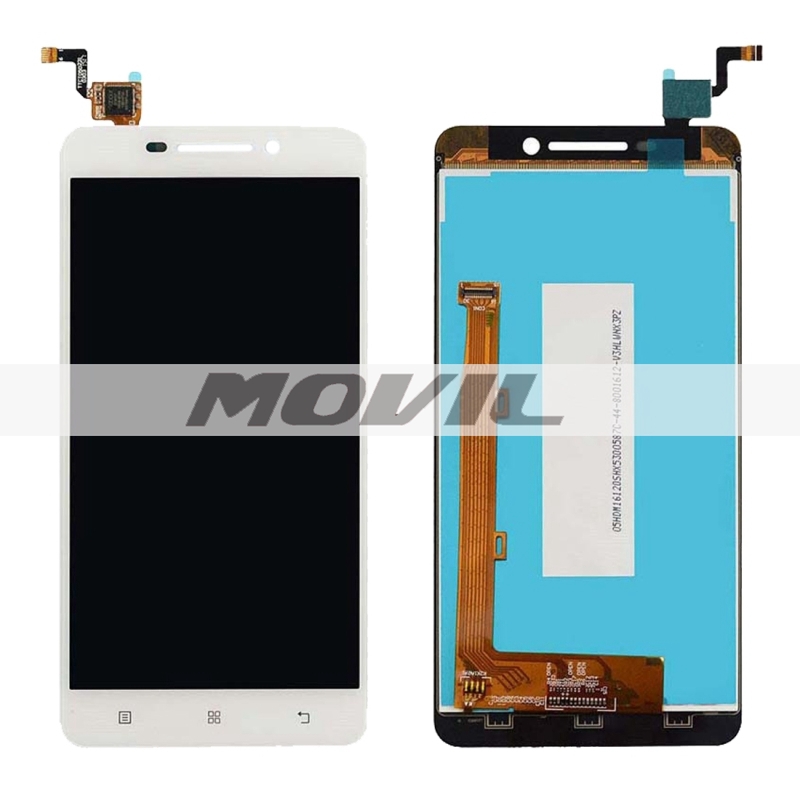 LCD Display + Touch Screen Digitizer Assembly Replacement for Lenovo A5000(White)